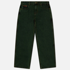 Мужские джинсы Butter Goods Caterpillar Denim, цвет зелёный