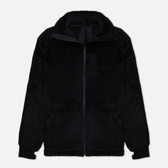 Мужская флисовая куртка maharishi Polartec High Loft Zipped Fleece, цвет чёрный, размер XXL