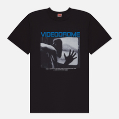 Мужская футболка TSPTR Videodrome, цвет чёрный, размер XL