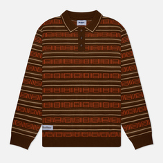 Мужской свитер Butter Goods Windsor, цвет коричневый, размер S