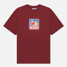 Мужская футболка Butter Goods Grove, цвет бордовый, размер XL