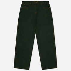 Мужские джинсы Butter Goods Web Denim, цвет зелёный, размер 28