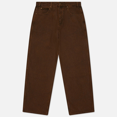Мужские джинсы Butter Goods Web Denim, цвет коричневый, размер 36