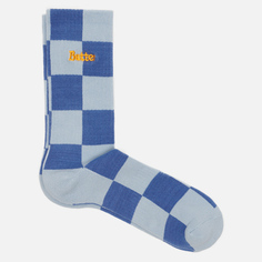 Носки Butter Goods Checkered, цвет синий