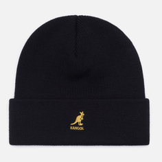 Шапка Kangol Acrylic Cuff Pull-On, цвет чёрный