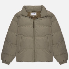 Мужской пуховик Lacoste Short Waterproof Puffer, цвет бежевый, размер XXL