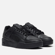 Кроссовки Puma Slipstream Leather, цвет чёрный, размер 46 EU