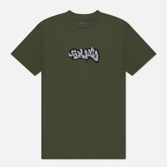 Мужская футболка GX1000 Throwie, цвет зелёный, размер S
