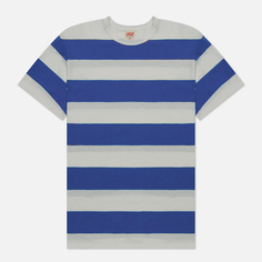 Мужская футболка TSPTR Border Stripe, цвет голубой, размер XXL