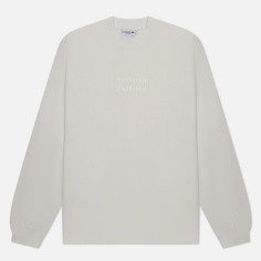 Мужской лонгслив Lacoste Loose Fit Tennis, цвет белый