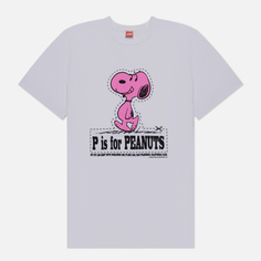 Мужская футболка TSPTR x Peanuts P Is For, цвет белый, размер M