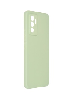 Чехол DF для Vivo V23e Silicone Light Green vCase-08
