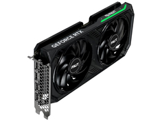 Видеокарта Palit nVidia GeForce RTX 4060 DUAL OC 8G 1830Mhz PCI-E 8192Mb 17000Mhz 128 bit HDMI 3xDP NE64060T19P1-1070D