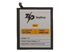 Аккумулятор ZeepDeep Asia (схожий с BM37) для Xiaomi Mi 5S Plus 888671