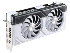 Видеокарта ASUS GeForce RTX 4070 Dual 12G OC White 2520MHz PCI-E 4.0 12288Mb 21000Mhz 192 bit HDMI 3xDP DUAL-RTX4070-O12G-WHITE