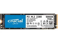 Твердотельный накопитель Crucial P2 PCIe M.2 2280SS 500Gb SSDCT500P2SSD8