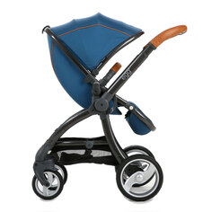 Прогулочная коляска egg Stroller petrol blue & gun metal chassis