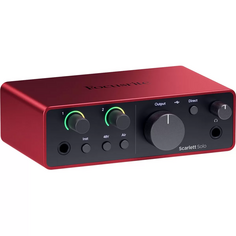 Аудиоинтерфейсы для домашней студии FOCUSRITE Scarlett Solo 4th Gen