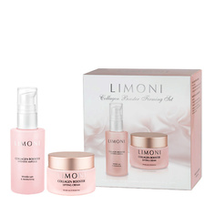 Наборы для ухода за лицом LIMONI Набор для ухода за кожей Collagen Booster Firming Set: Сыворотка для лица + Крем для лица