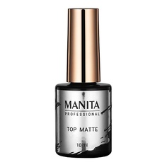 Верхнее покрытие для гель-лаков MANITA Professional Матовый топ для гель-лака без липкого слоя Matte 10.0