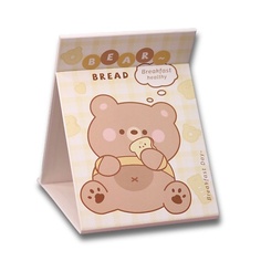 ILIKEGIFT Зеркало настольное "Bear bread" yellow