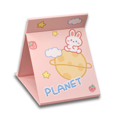 ILIKEGIFT Зеркало настольное "Planet bunny" pink