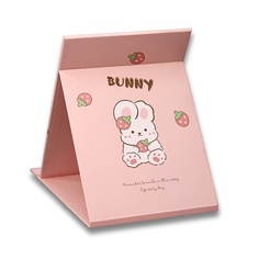 ILIKEGIFT Зеркало настольное "Happy bunny" pink