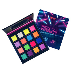 Тени для глаз PARISA COSMETICS Набор теней для век NEON Demon 16 оттенков