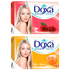 Мыло твердое DOXA Мыло туалетное BEAUTY SOAP Мед, Роза 480