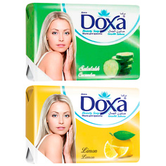 Мыло твердое DOXA Мыло туалетное BEAUTY SOAP Лимон, Огурец 480