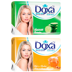 Мыло твердое DOXA Мыло туалетное BEAUTY SOAP Мед, Огурец 480