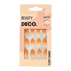 Для ногтей DECO. Набор накладных ногтей FLUFFY OMBRE