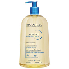 Средства для душа BIODERMA Ультрапитательное масло для душа для сухой, чувствительной и атопичной кожи Atoderm 1000