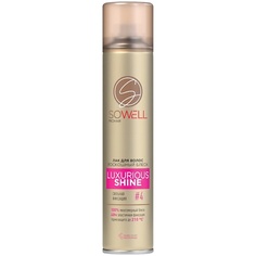 Лак для укладки волос SOWELL Лак для волос Роскошный блеск сильной фиксации Luxurious Shine