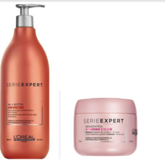 Набор для ухода за волосами LOREAL PROFESSIONNEL Набор для окрашенных волос: Шампунь Inforcer + Маска Vitamino color L'Oreal