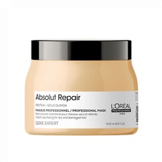 Маска для волос LOREAL PROFESSIONNEL Восстанавливающая маска для сухих и поврежденных волос Absolut Repair 500 L'Oreal