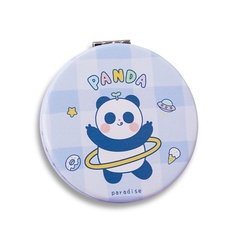 ILIKEGIFT Зеркало складное "Panda paradise in hoop" с увеличением