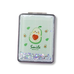 ILIKEGIFT Зеркало складное "Sparkles avocado one" с увеличением