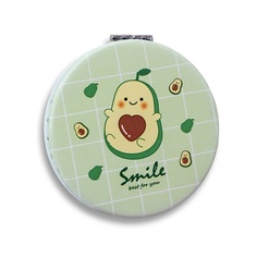 ILIKEGIFT Зеркало складное "Smile avocado one" с увеличением