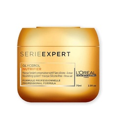 Маска для волос LOREAL PROFESSIONNEL Питательная маска для сухих волос Nutrifier Glycerol 75 L'Oreal