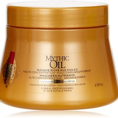 Маска для волос LOREAL PROFESSIONNEL Питательная масляная маска для тонких и нормальных волос Mythic Oil 200 L'Oreal
