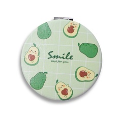 ILIKEGIFT Зеркало складное "Smile avocado many" с увеличением