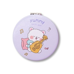 ILIKEGIFT Зеркало складное "Yummy guitar purple" с увеличением