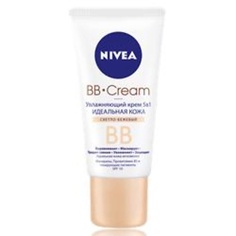 BB крем для лица NIVEA Увлажняющий BB-крем 5 в 1 Идеальная кожа