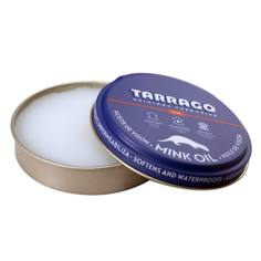 Крем для обуви TARRAGO Жир, воск для обуви норковое масло Tarrago MINK OIL TIN 100