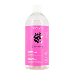 YOLYN Мицеллярная вода с экстрактом дамасской розы и пантенолом (успокаивающая) 500