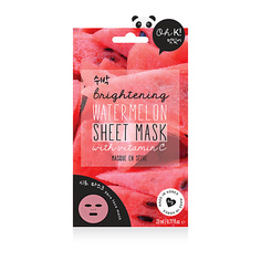 Маска для лица OH K VITAMIN C WATERMELON SHEET MASK Маска увлажняющая для улучшения цвета лица "Витамин c и арбуз"