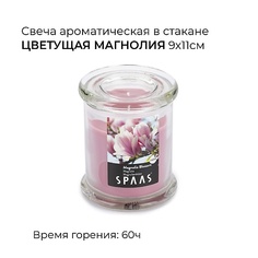 SPAAS Свеча-столбик ароматическая Дикая орхидея 1