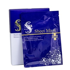 Маска для лица SPA TREATMENT Антивозрастная маска для увлажнения с NMN и пептидами NMN Sheet Mask 84.0