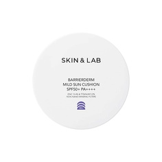 Солнцезащитный крем для лица SKIN&LAB Солнцезащитный крем в формате кушона Barrierderm Mild Sun Cushion SPF 50+ PA++++ 15